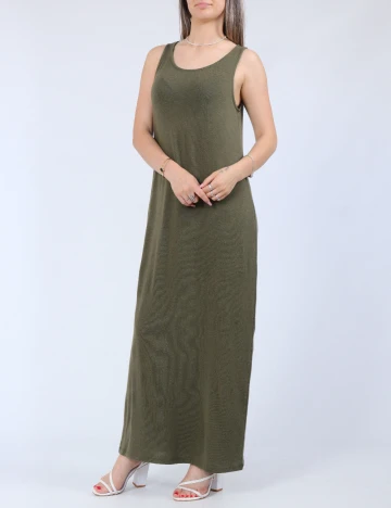 Rochie lunga Vero Moda, verde