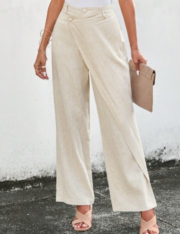 
						Pantaloni SHEIN, crem