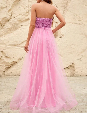 Rochie lunga Faeriesty, roz