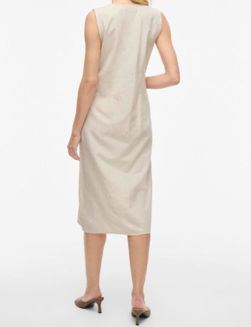 Rochie medie Vila, bej