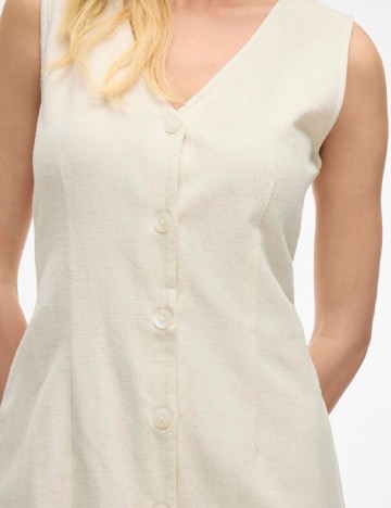 Rochie medie Vila, bej