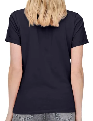 Tricou Only, bleumarin
