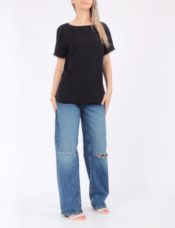 Bluza Vila, negru Negru