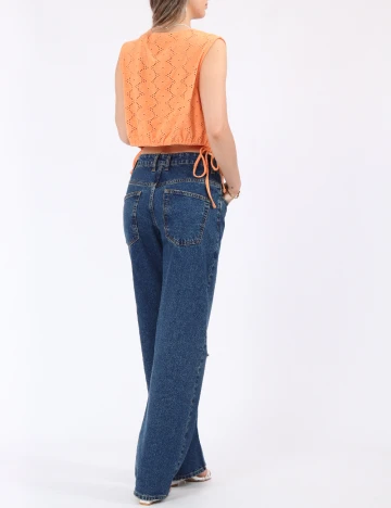 Top Vero Moda, portocaliu