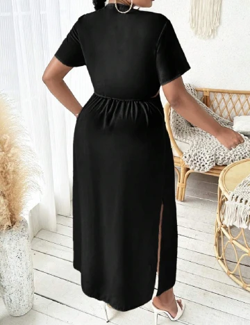 Rochie lunga SHEIN CURVE, negru