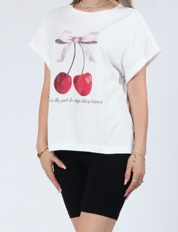 
						Tricou Noisy May, alb