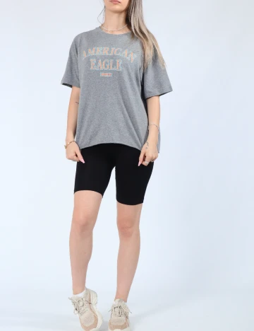 Tricou American Eagle, gri