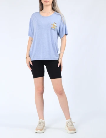 Tricou American Eagle, bleu Albastru