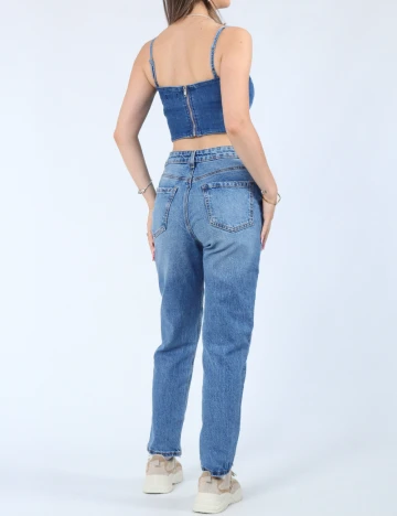 Top PRETTYLITTLETHING, albastru