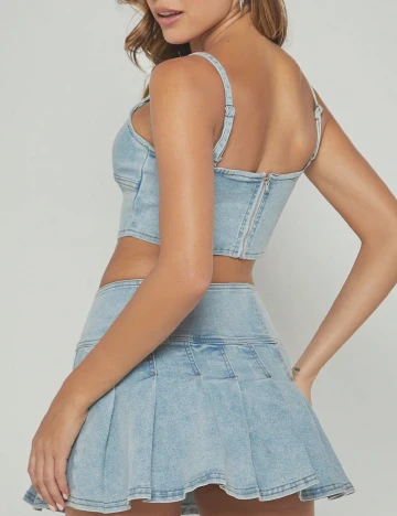 Compleu SHEIN, bleu Albastru