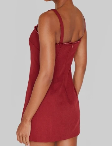 Rochie scurta PRETTYLITTLETHING, rosu Rosu