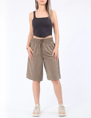 Pantaloni scurti Noisy May, maro