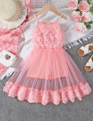 
						Rochie Shein Kids, roz