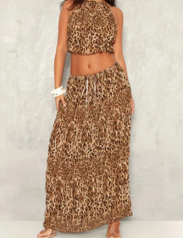 Fusta PRETTYLITTLETHING, animal print