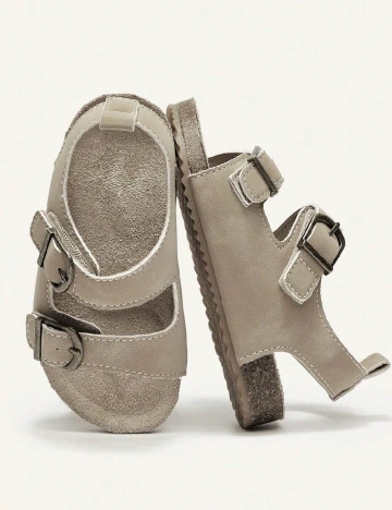Sandale Shein Kids, bej