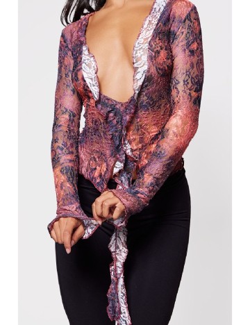 Top PRETTYLITTLETHING, mix culori