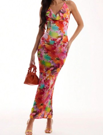 
						Rochie lunga SHEIN, mix culori