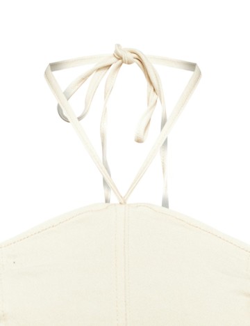 Top PRETTYLITTLETHING, crem