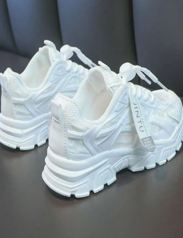 Adidasi Shein Kids, alb