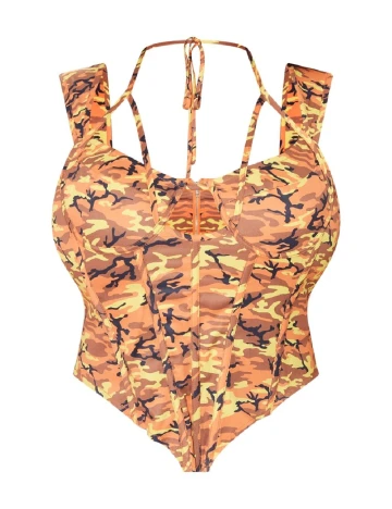 Top PRETTYLITTLETHING, mix culori