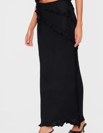 Fusta PRETTYLITTLETHING, negru