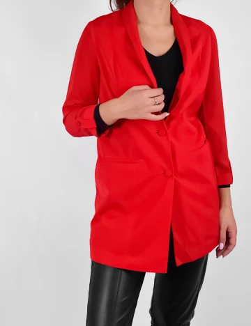 Sacou Vero Moda, rosu, 38 Rosu