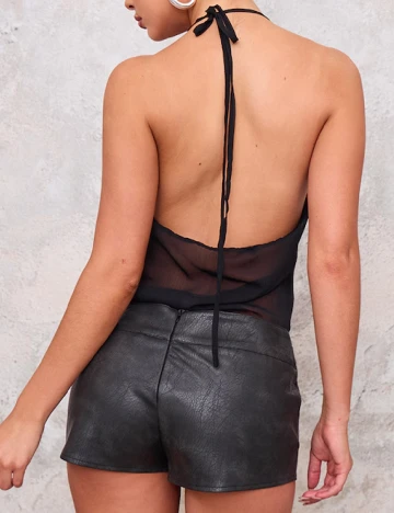 Maiou PRETTYLITTLETHING, negru