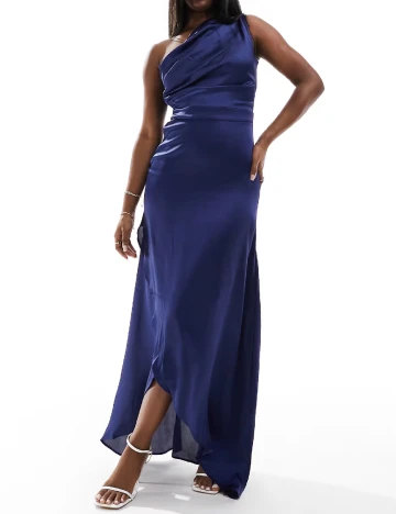Rochie lunga TFNC London, bleumarin Albastru