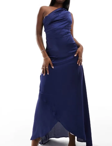 Rochie lunga TFNC London, bleumarin Albastru