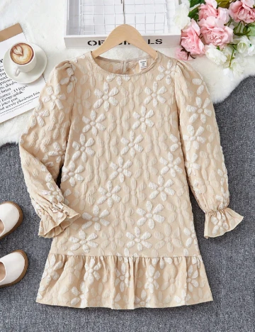 Rochie Shein Kids, bej Crem