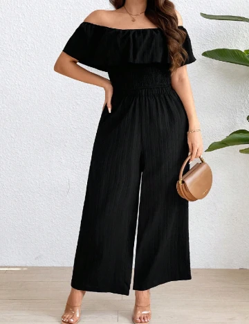 Compleu SHEIN CURVE, negru Negru