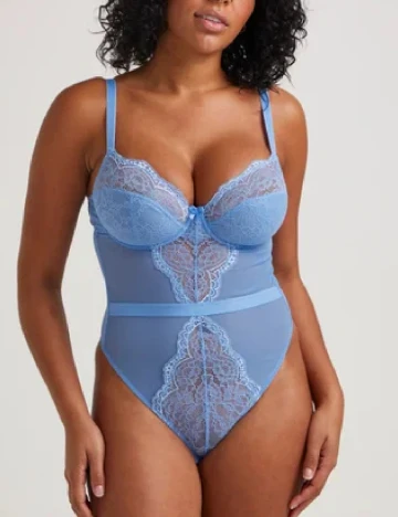 Body Ivory Rose Curve, albastru