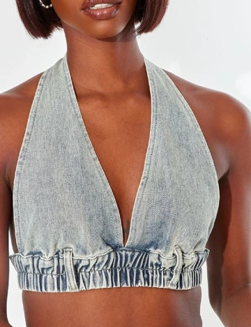 Top PRETTYLITTLETHING, albastru