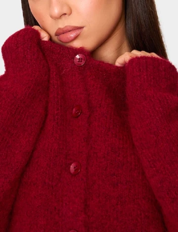 Cardigan PRETTYLITTLETHING, rosu Rosu