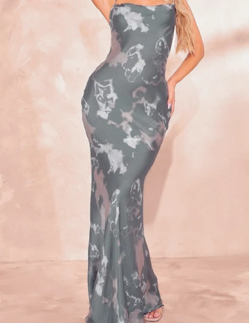 Rochie lunga PRETTYLITTLETHING, gri