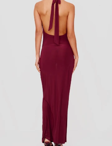 Rochie lunga PRETTYLITTLETHING, visiniu
