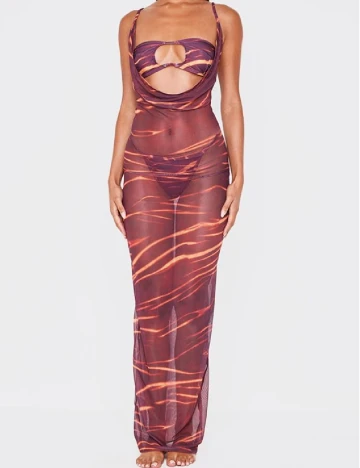 Rochie de plaja PrettyLittleThing, mov Mov
