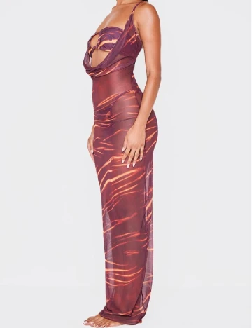 Rochie de plaja PRETTYLITTLETHING, mov Mov