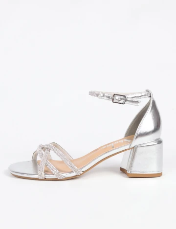 Sandale SHEIN, argintiu Gri