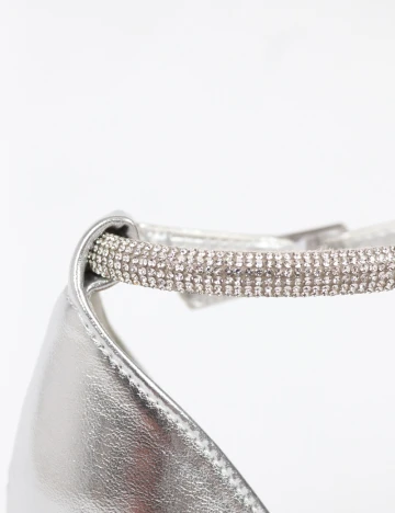 Sandale SHEIN, argintiu Gri