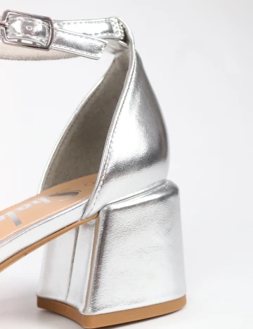 Sandale SHEIN, argintiu Gri