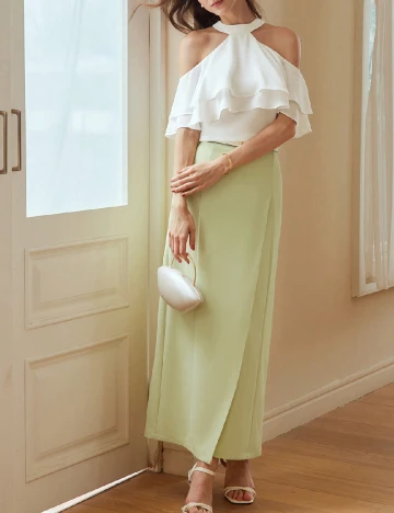 Bluza MOTF, alb Alb