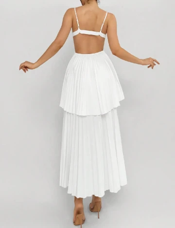 Rochie lunga SHEIN, alb