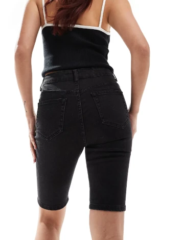 Pantaloni scurti Don t think twice, negru Negru