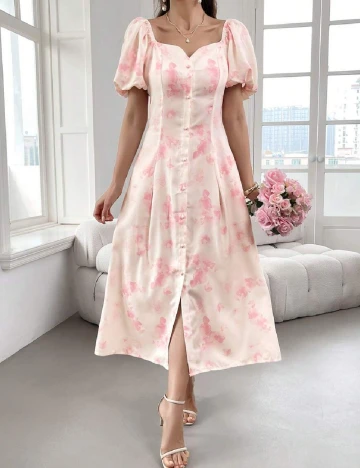 Rochie medie SHEIN, roz Roz