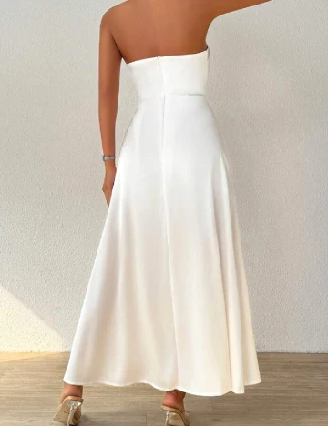 Rochie medie SHEIN, alb Alb