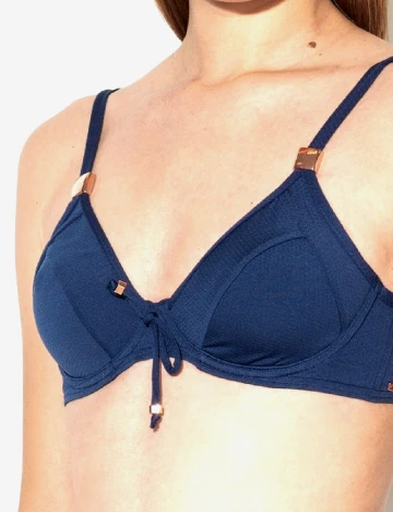 Sutien de baie Triumph, bleumarin Albastru