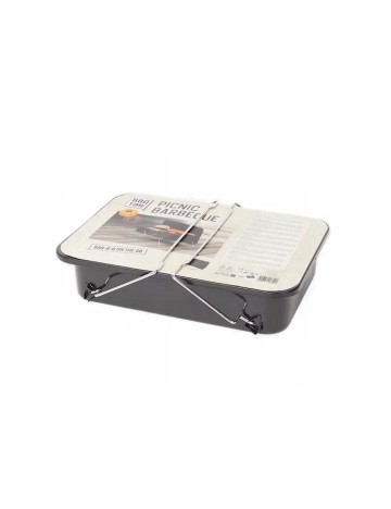 Gratar portabil BBQ TIME, negru
