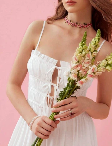 Rochie lunga SHEIN, alb