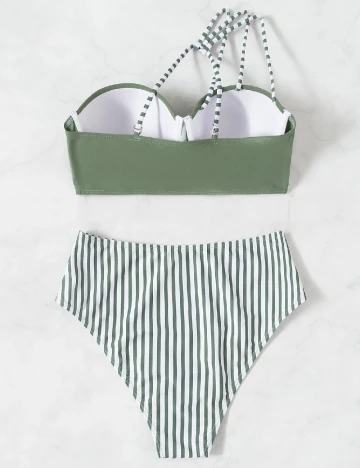 Costum de baie SHEIN, verde